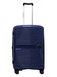 Валіза середня M поліпропілен Airtex 223 68×48×26см 68л Темно-синій