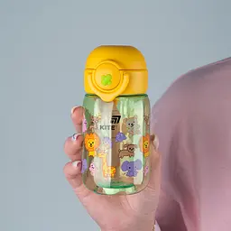Пляшечка для води Kite Zoo зелена 360 мл (K25-1235-3) - мініатюра 5