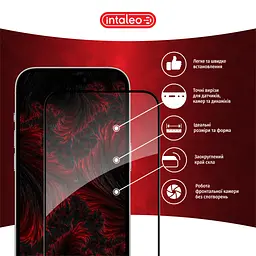 Скло захисне Intaleo Full Glue Xiaomi Redmi 13C Black (1283126583230) - мініатюра 3