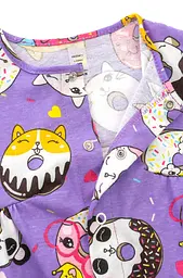 Пісочник з пов'язкою з легкої кулірної тканини Violet donuts - мініатюра 2