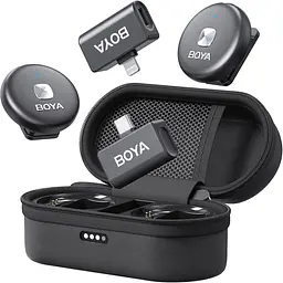 Мікрофонна радіосистема Boya Omic-B USB-C/Lightning [147751]