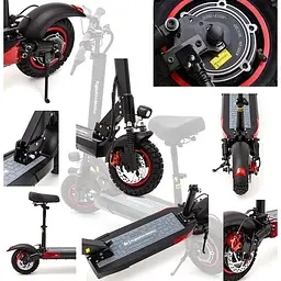 Електросамокат із сидінням KugooKirin M4 Pro (600W,18Ah) - мініатюра 14