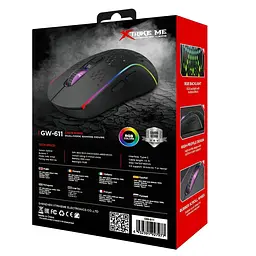 Миша Xtrike Me GW-611 RGB Black (GW-611) - мініатюра 7