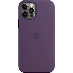 Чохол Silicone Case з MagSafe для Apple iPhone 12/12 Pro (Amethyst) ААА [57144] - мініатюра 4