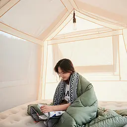 Спальний мішок Naturehike L150 NH20MSD05 (13°C) правий (190 х 75 см) Зелений - мініатюра 3