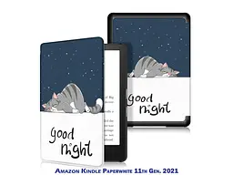 Чохол для електронної книги BeCover Smart Case для Amazon Kindle Paperwhite 11th Gen. 2021 Good Night (707213) - мініатюра 2