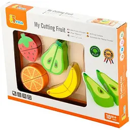 Іграшкові продукти Viga Toys Дерев'яні фрукти (50978) - мініатюра 3