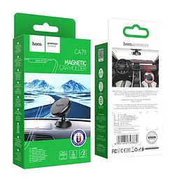 Автотримач Hoco CA79 Magnetic Car Holder Black [73708] - мініатюра 6