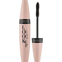 Туш для вій Eveline Cosmetics Look Up So Black Об'ємна та розділяюча чорна 10 мл