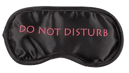 Маска для очей Do Not Disturb чорна