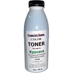 Тонер KYOCERA TK-5140/5195/5215/5305/8115 Cyan100г Tomoegawa (TG-KM6030C-100)