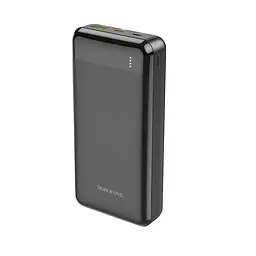 Портативна батарея Borofone Incredible power bank BJ19A 20000mAh 20W чорна - мініатюра 2