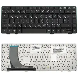Клавіатура для ноутбука HP (6360t, ProBook: 6360b) rus, black, без трекпоінта - мініатюра 2