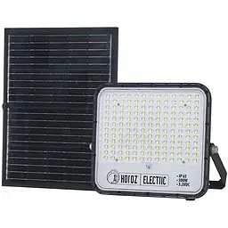Прожектор світлодіодний Horoz Electric Tiger PRO-300, 300W 6400K на сонячній батареї