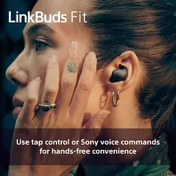 Бездротові навушники Sony Linkbuds Fit (WF-LS910N) чорні - мініатюра 10