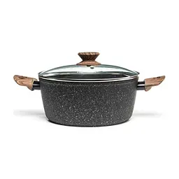 Каструля Hölmer Natural кована з кришкою 4,2 л (CR-1342-FAMWL Natural)