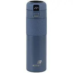 Термос з термодатчиком Kite синій 450 мл (K25-1227-2)
