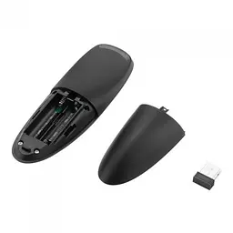 Пульт керування для телевізора повітряна мишка чорна Air Mouse G20 - мініатюра 4