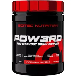 Передтренік Scitec Nutrition Pow3rd! 2.0 Watermelon 350 г