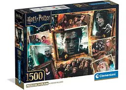 Пазл Clementoni Головні герої серіалу Гаррі Потер (Harry Potter Theme Puzzle - 1500 pcs.), колаж, 1500 ел. (31736)