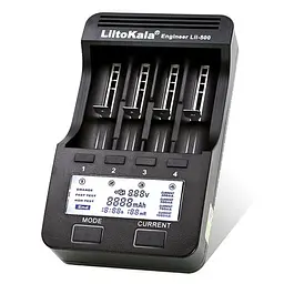 Зарядний пристрій Liitokala Lii-500 на 4 канали (для Ni-MH, Ni-CD, Li-Ion) без блока живлення - мініатюра 2