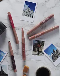 Помада-олівець для губ L'Oréal Paris Matte Lip Crayon, відтінок 102 (Ніжно-рожевий), 1,3 г (A9975100) - мініатюра 6