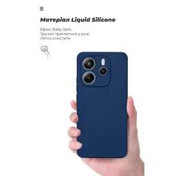 Чохол до мобільного телефона Armorstandart ICON Xiaomi Redmi Note 14 4G Camera cover Dark Blue (ARM79816) - мініатюра 7