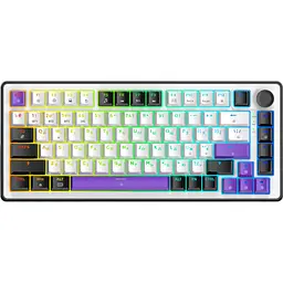 Клавіатура Hator Hellyberry HK75 White/Violet Wireless (HK75_wireless) [157456]