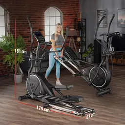 Орбітрек Hop-Sport HS-160CF Stage електромагнітний сірий - мініатюра 14