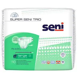 Підгузки для дорослих Seni Super Trio Large 10 шт.