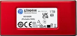 Накопичувач зовнішній SSD portable Kingston RED 1Tb usb 3.2 SXS1000R/1000G - мініатюра 4