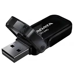 USB флеш накопичувач ADATA 32GB UV240 Black USB 2.0 (AUV240-32G-RBK) - мініатюра 2