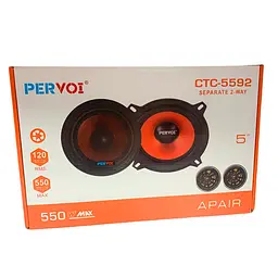 Автомобильная акустика чистый и мощный звук Pervoi CTC-5592 (44129-CTC-5592_829) - мініатюра 5