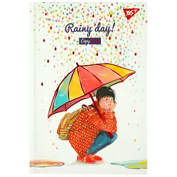 Блокнот Yes Rainy day А5, 64 аркуші, в крапку (152050)