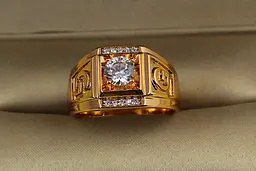 Печатка Xuping Jewelry Георг р 19 золотиста
