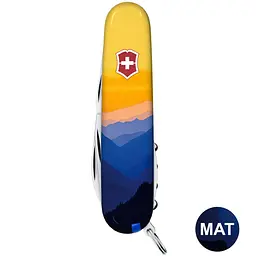 Ніж Victorinox Camper Ukraine 91мм 13функ Гірський пейзаж - мініатюра 4