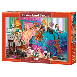 Пазл Castorland Пустотливі цуценята 1000 ел. (C-104475)