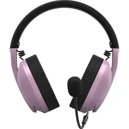 Ігрові навушники Hator Hyperpunk 2 USB 7.1 Black/Lilac [HTA-849] [113263] - мініатюра 2