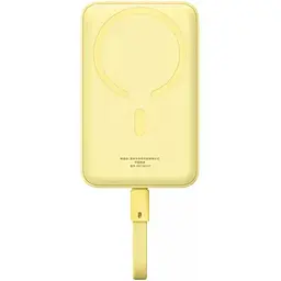 Універсальна мобільна батарея Baseus Magnetic Mini 10000mAh, 30W Yellow (P1002210BY23-00)