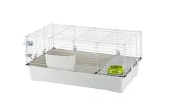 Клітка для кроликів та морських свинок Ferplast Rabbit 100 світло-сіра 95х57х46 см 57052370 - мініатюра 2