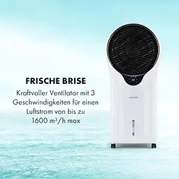 Мобільний вентилятор Klarstein Whirlwind 3 в 1 1600 м³/г 90 Вт (10029327) - мініатюра 4