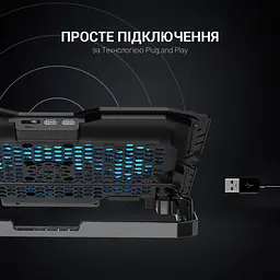 Підставка для ноутбука GamePro 15.6" Black (CP627) - мініатюра 10