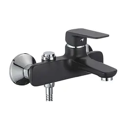 Змішувач для ванни з коротким зливом Mixxus Oregon 009 Euro black MI5916 Чорний матовий