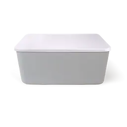 Комплект XL: ящик для зберігання МВМ My Home FH-13 XL 360х257х160 мм та кришка FH-16 сірий (FH-13/FH-16 GRAY) - мініатюра 3