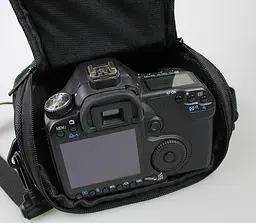 Чохол-Сумка Sony Alpha трикутник фото сумка Чорний ( IBF006B ) - мініатюра 7