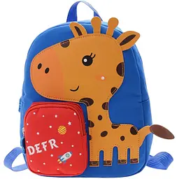 Дитячий рюкзак Evo-Kids Small Giraffe Blue (2418-12 Blue Giraffe)