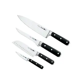 Набір із 4-х ножів Prime Chef Krauff + точило для ножiв та дошка кухонна - мініатюра 1