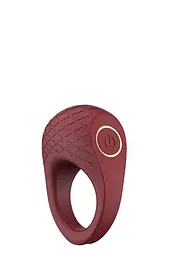 Ерекційне кільце Dreamtoys Romance Ivy 6.5 см бордовий - мініатюра 3
