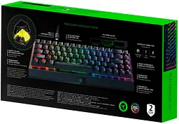 Клавіатура Razer BlackWidow V3 Mini Hyperspeed Yellow Wireless Black (RZ03-03890700-R3R1) - мініатюра 7