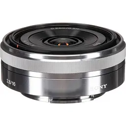 Об'єктив Sony E 16mm f/2.8 for Nex Silver [SEL16F28.AE] [116827] - мініатюра 2